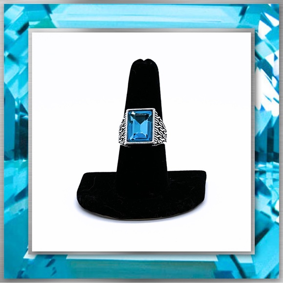 3/$18 - Mens Emerald Cut Ring - Picture 2 of 5